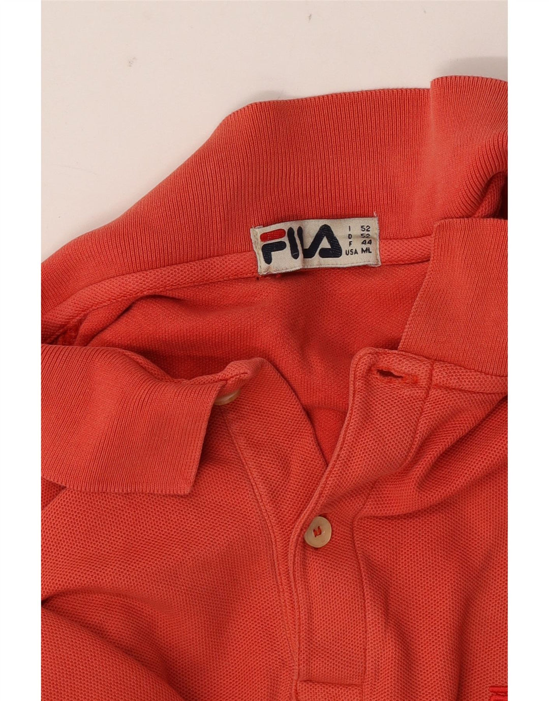 Fila Poloskjorte til mænd IT 52 Stor Rød
