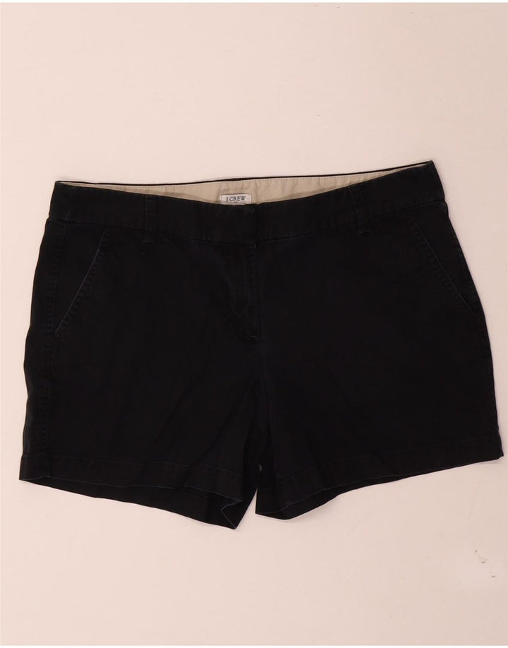 J. Crew Chino Shorts til kvinder US 10 Large W34 Black Bomuld