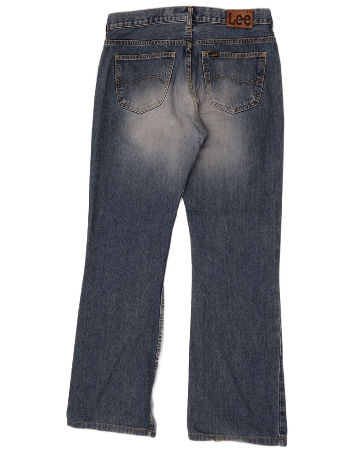 Lee Herre Denver Bootcut Jeans W36 L33 Blå Bomuld