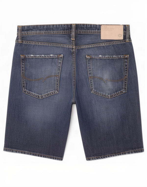 Jack & Jones Herre Regular Fit denimshorts Large W34 Blue Cotton