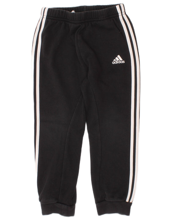 Adidas Drenge Træningsdragt Bukser Joggers 3-4 År Sort Bomuld