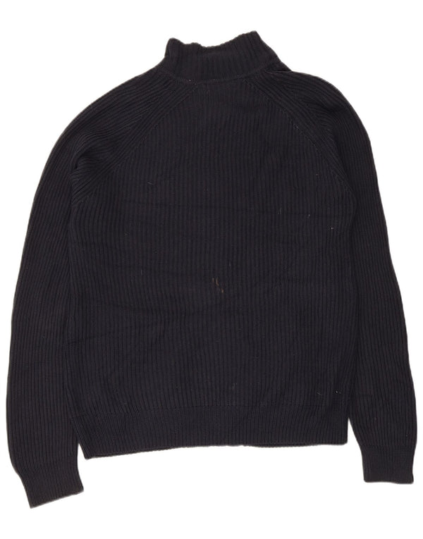Calvin Klein Herre cardigan sweater med fuld lynlås mellem marineblå bomuld