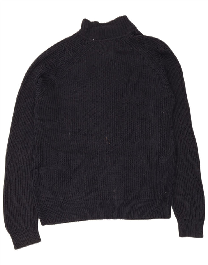 Calvin Klein Herre cardigan sweater med fuld lynlås mellem marineblå bomuld