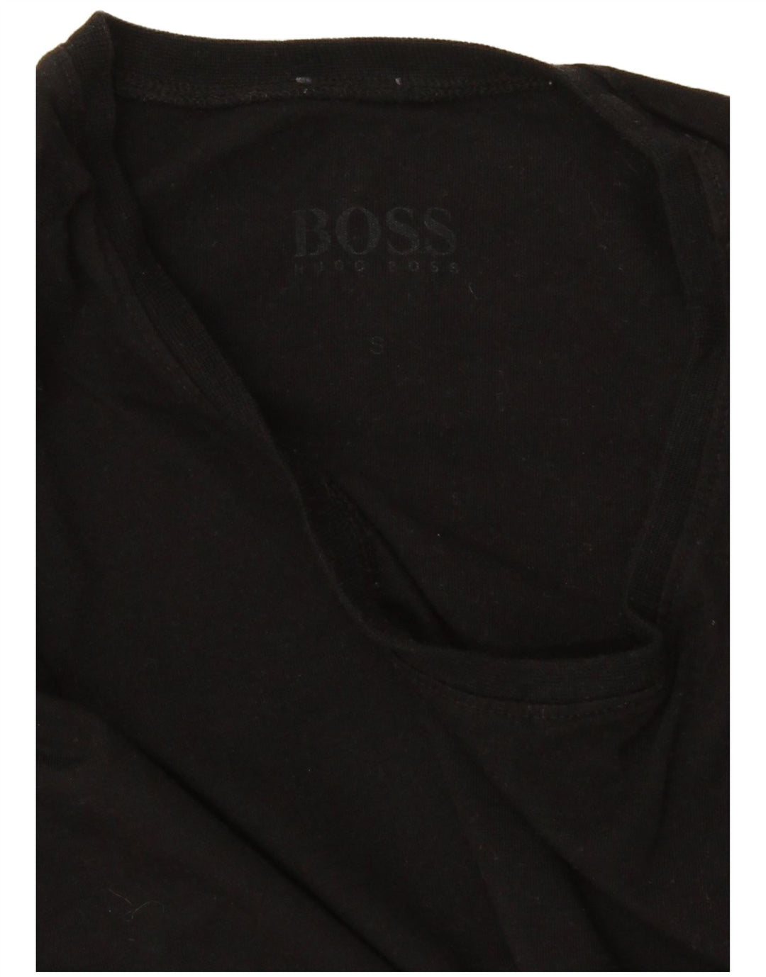 HUGO BOSS Herre T-Shirt Top Lille Sort