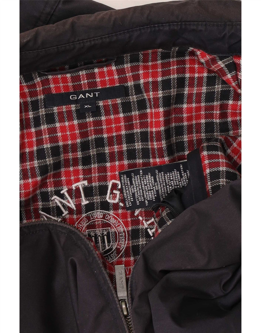 Gant Bomberjakke til mænd UK 42 XL Navy Blue
