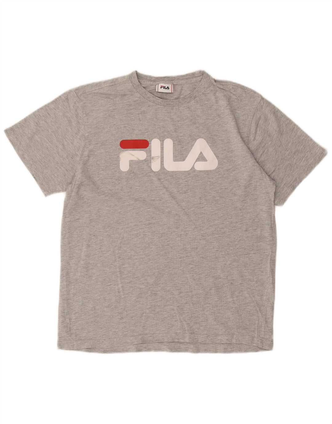 Fila Herre grafisk T-shirt top mellemgrå bomuld