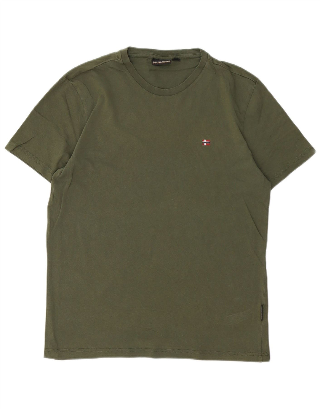 NAPAPIJRI Herre Geographic T-Shirt Top Lille Khaki