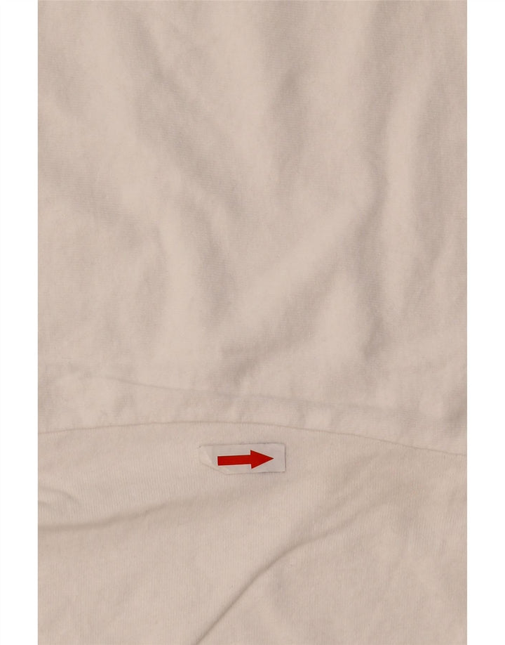 Vans Herre T-Shirt Top Medium Hvid Bomuld