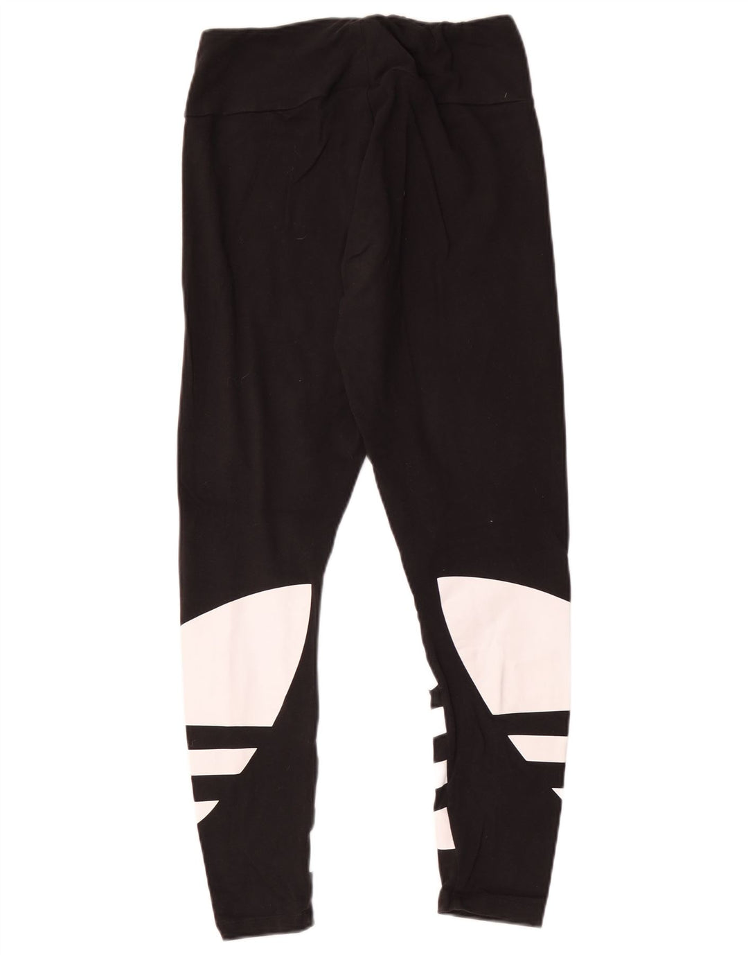 Adidas Dame Grafiske Leggings UK 12 Medium Sort