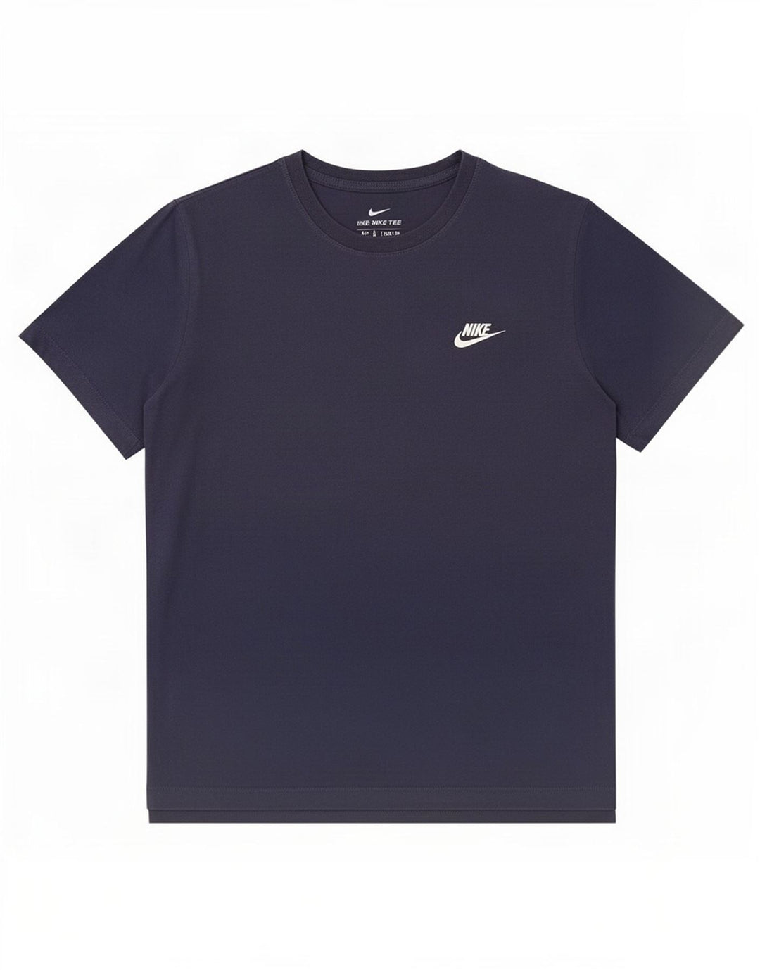 Nike Herre T-shirt Top Medium Marineblå Bomuld