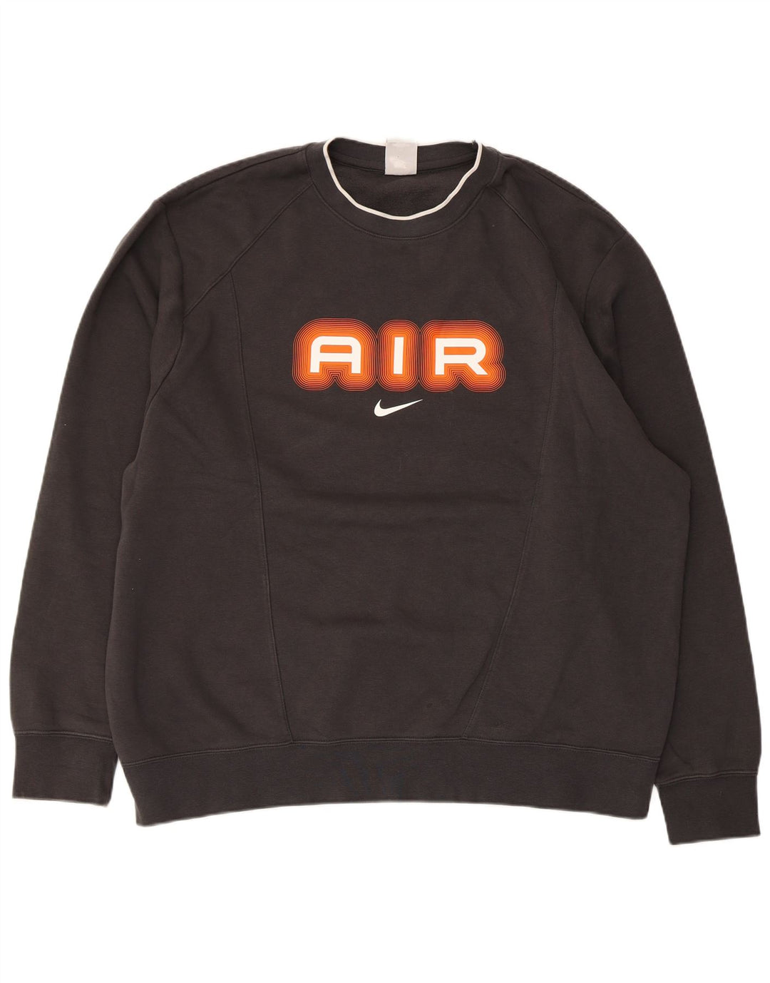 Nike grafisk sweatshirt til mænd XL sort bomuld