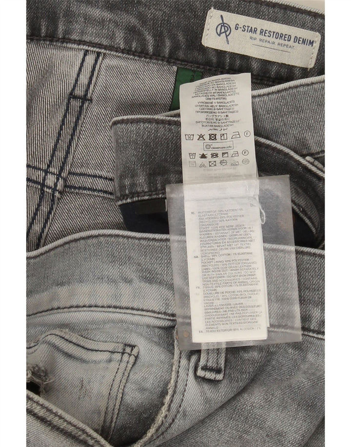 G-Star Herre 3301 Distressed Slim Jeans W36 L36 Grå Bomuld