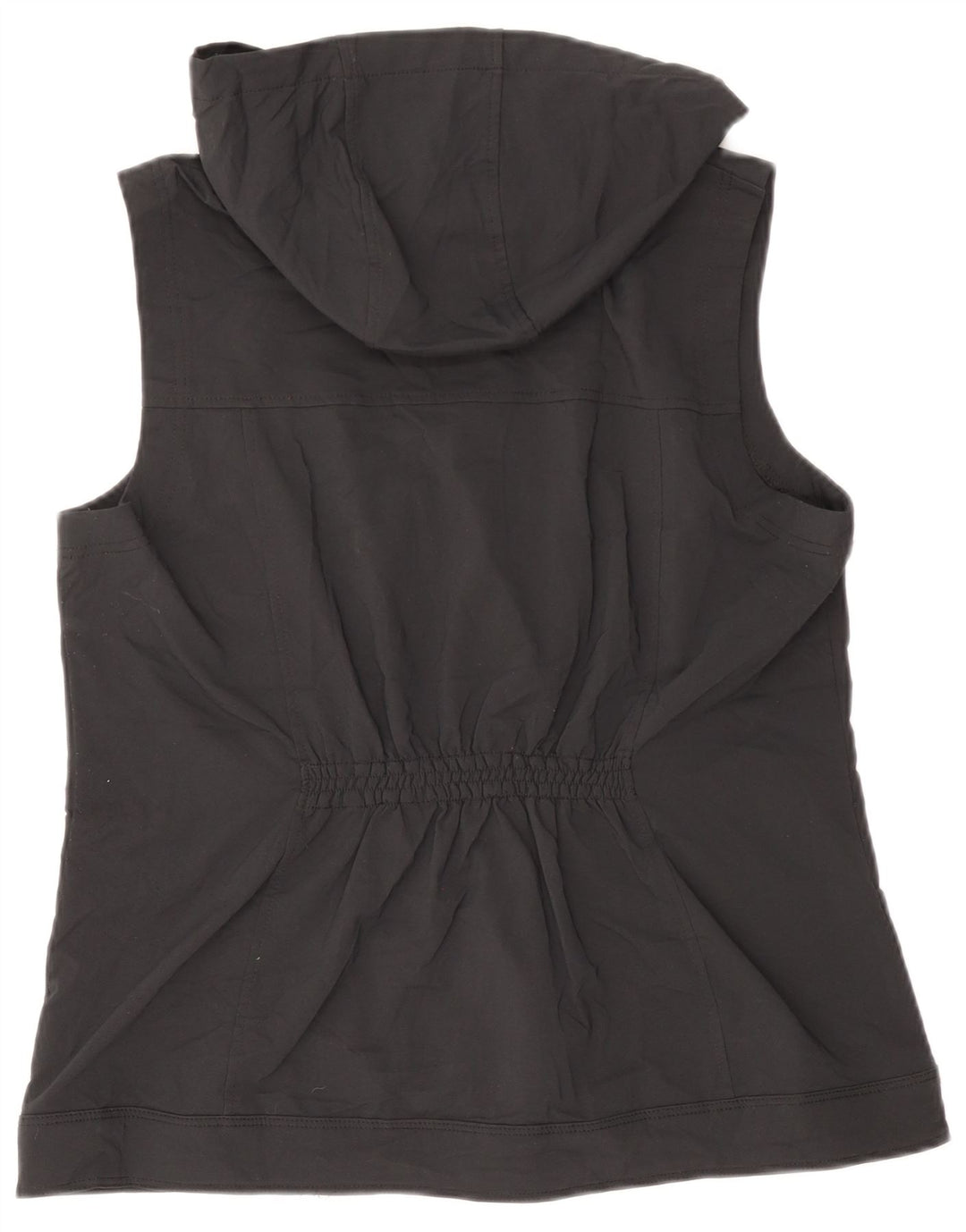 Columbia Dame Hættetrøje Topjakke UK 14 Stor Sort Polyester