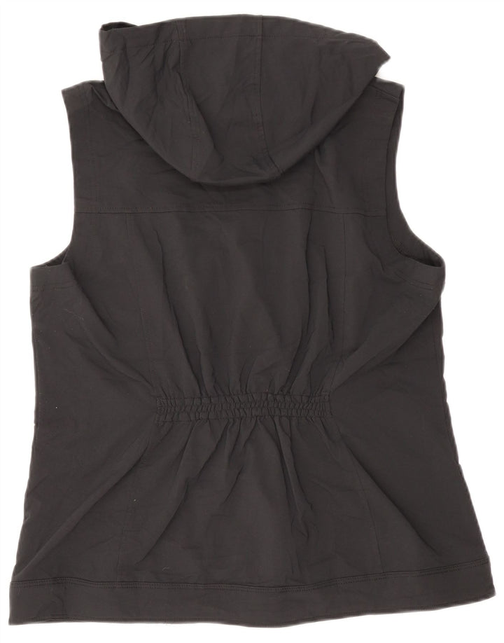 Columbia Dame Hættetrøje Topjakke UK 14 Stor Sort Polyester