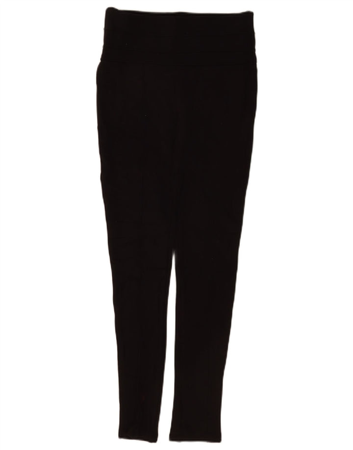 Zara Dame Leggings UK 4 XS Sort
