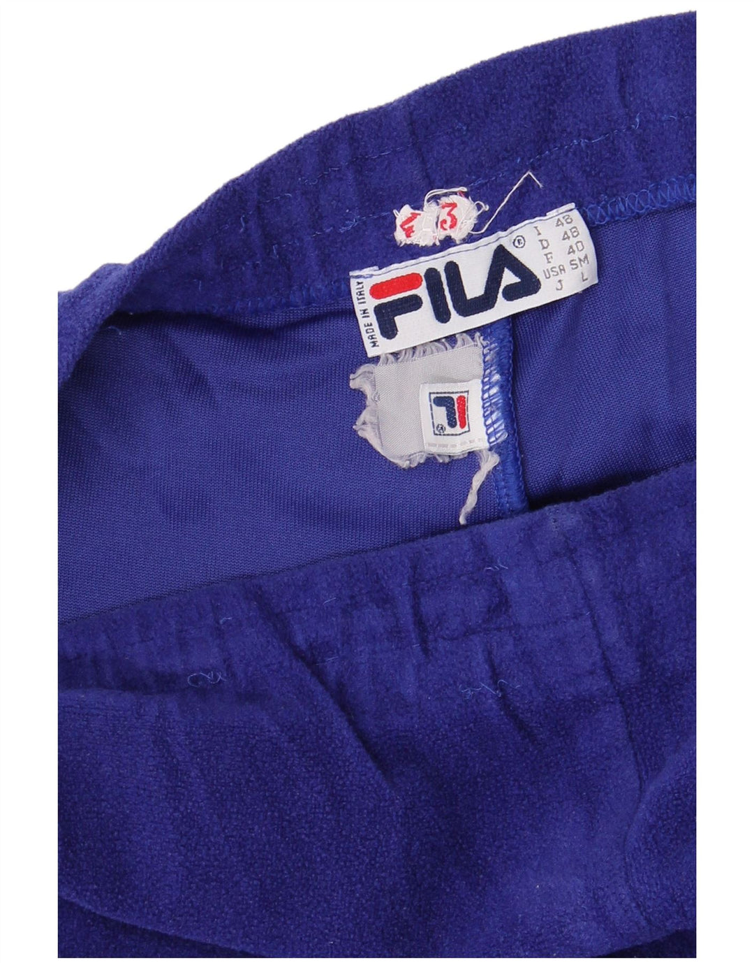 FILA Herre Fleece træningsdragt Bukser IT 48 Medium Blue