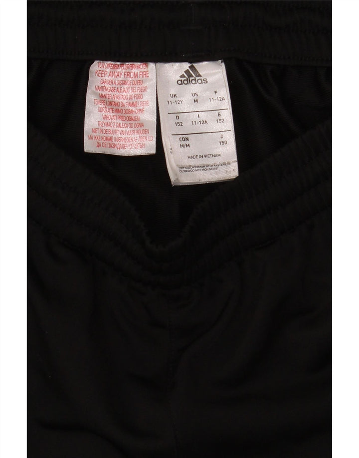 Adidas Drenge Træningsdragt Bukser 11-12 år Sort Polyester