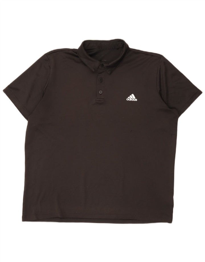 Adidas Herre Climalite Polo Shirt XL Sort Polyester
