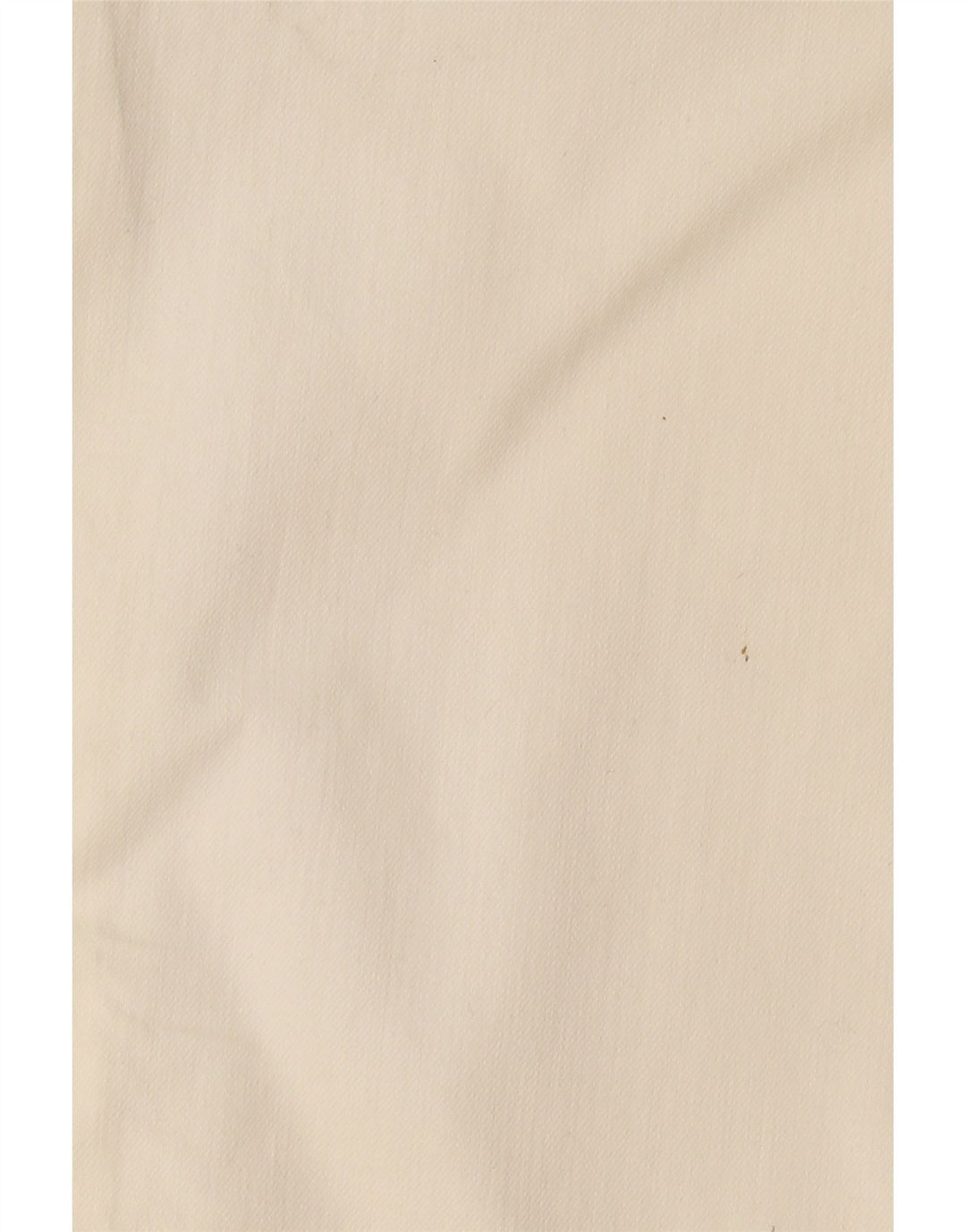 GUESS Womens Slim Cropped Trousers W31 L24 Off White Cotton