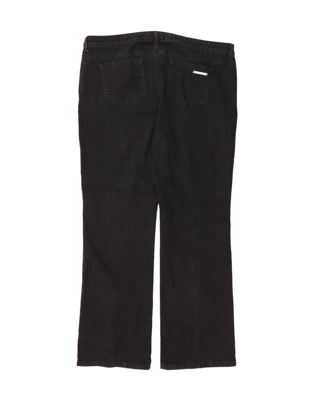 MICHAEL KORS Womens Bootcut Jeans US 20 3XL W40 L32 Black Cotton Vintage Michael Kors and Second-Hand Michael Kors from Messina Hembry 