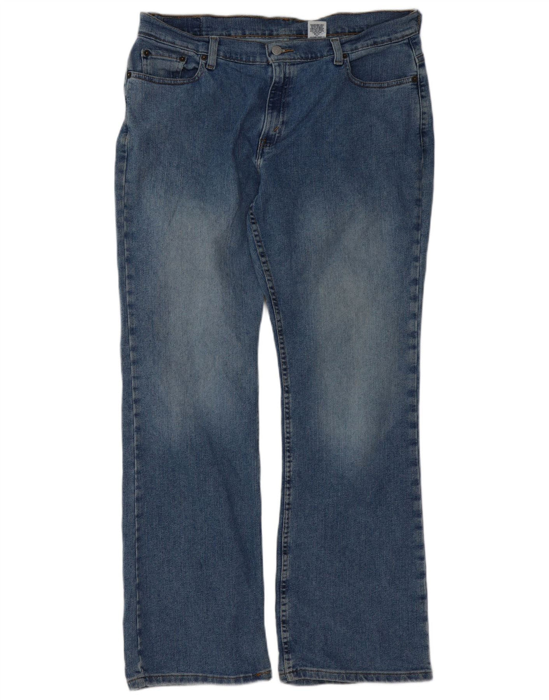 Levi's Dame 515 Bootcut Jeans US 16 2XL W36 L32 Blå Bomuld