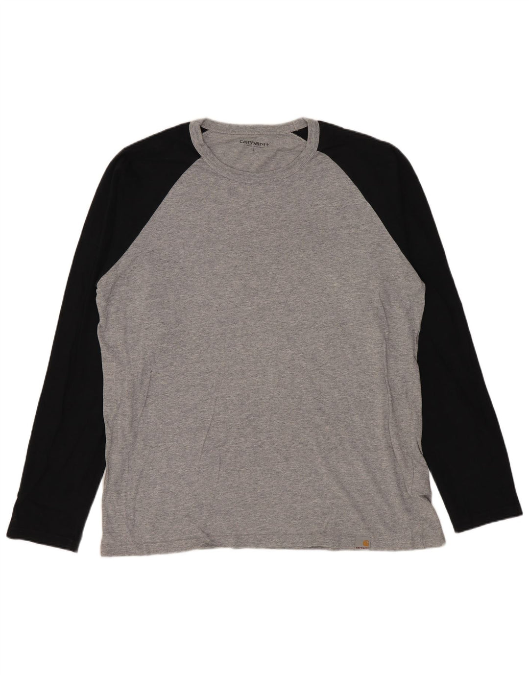 Carhartt Herre Top Langærmet Stor Grå Colourblock Bomuld