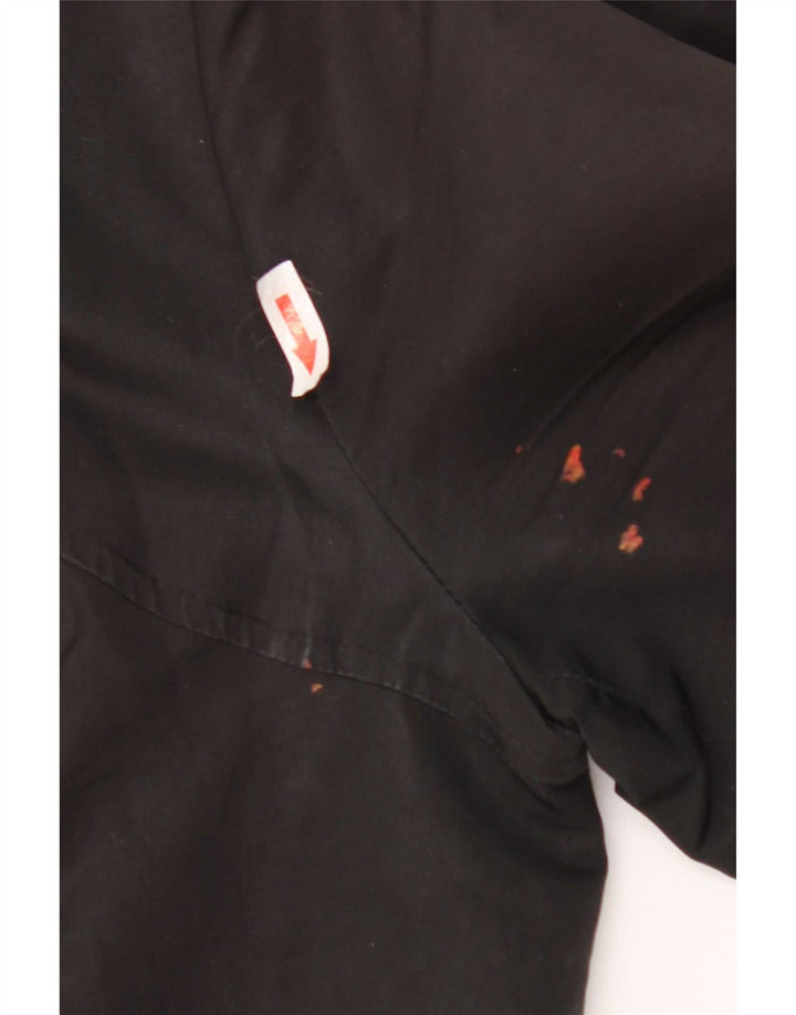Marks & Spencer Trench Coat til kvinder UK 10 Lille sort polyester
