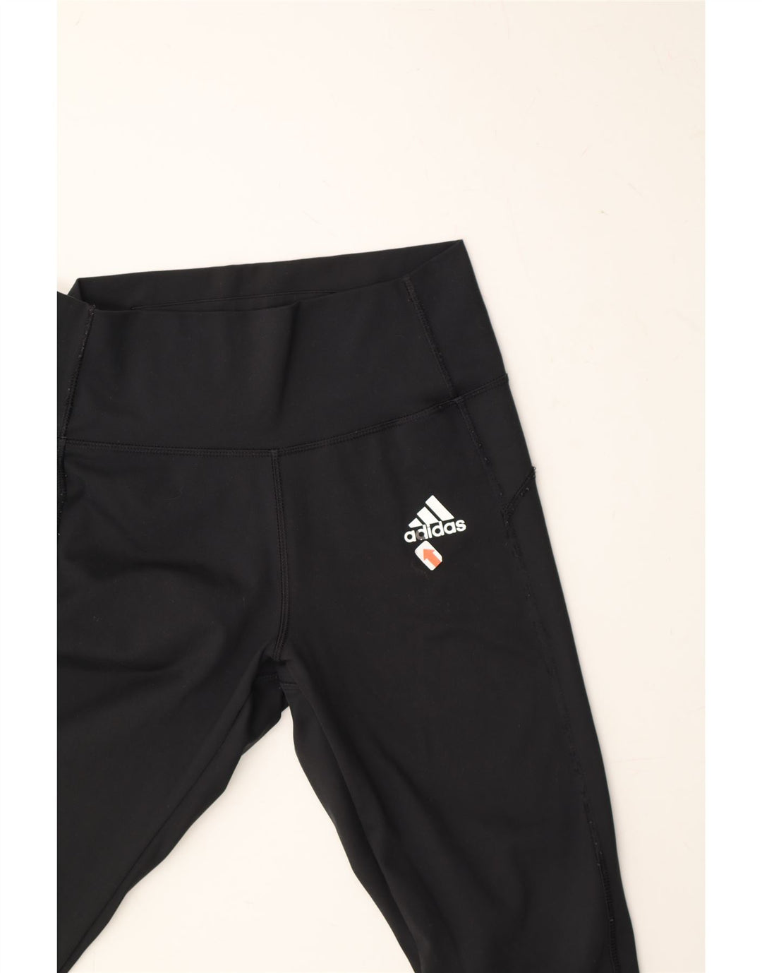 ADIDAS Womens Aeroready Leggings UK 8/10 Small Black Polyester Vintage Adidas and Second-Hand Adidas from Messina Hembry 