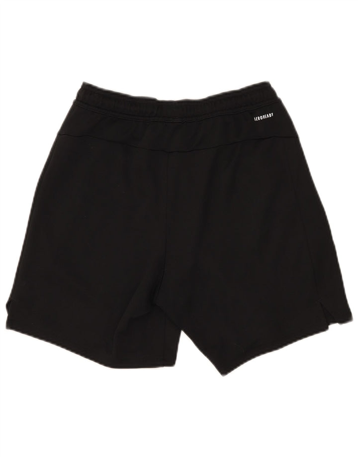 Adidas Herre Aeroready Regular Fit Sportshorts Små sorte polyester