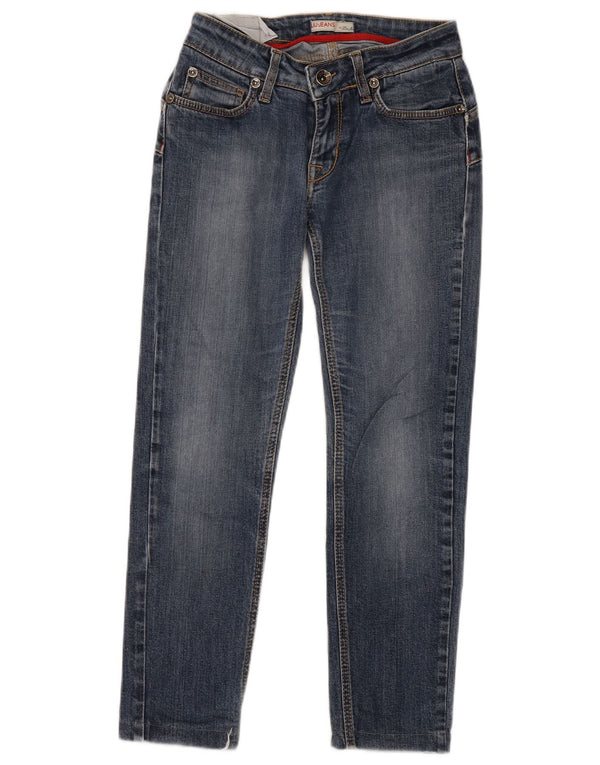 Liu Jo Womens Cropped Jeans W28 L25 Blå Bomuld