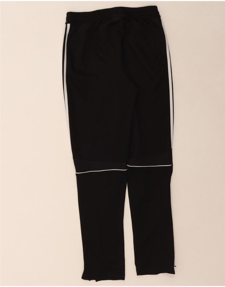 ADIDAS Boys Climacool Tracksuit Trousers 13-14 Years Black Polyester
