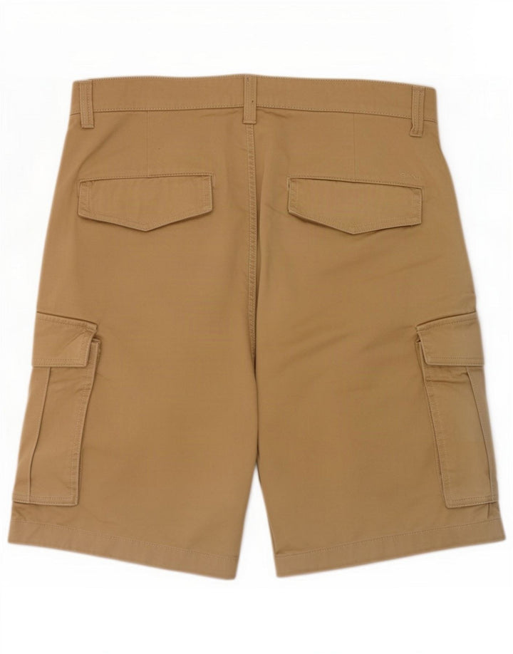 Gant Herre Relaxed Cargo Shorts Medium W32 Beige Bomuld