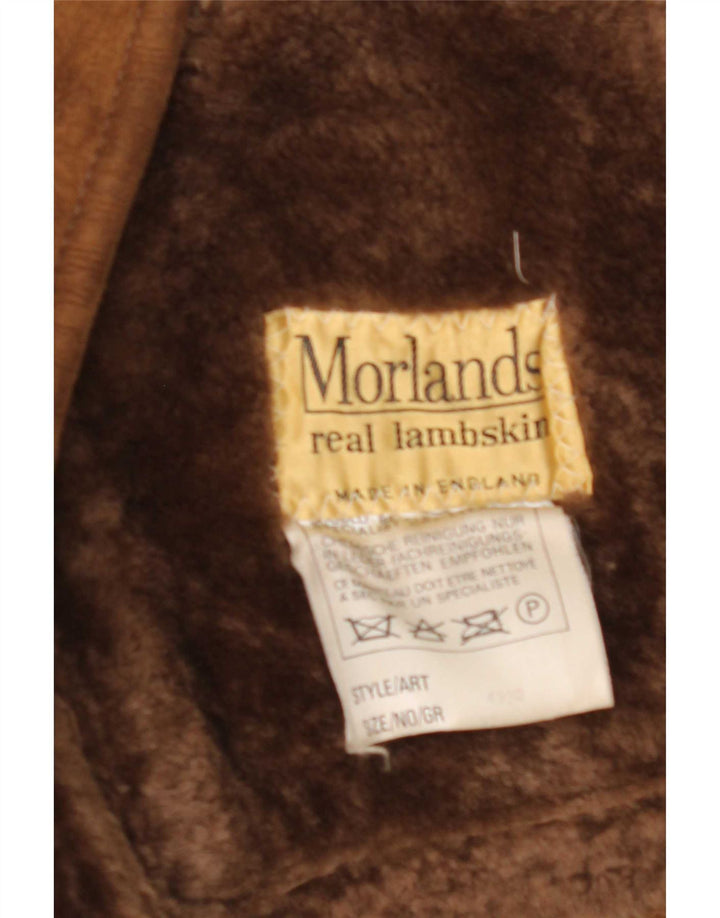Morlands Herre Shearling Jacket UK 38 Medium Brown