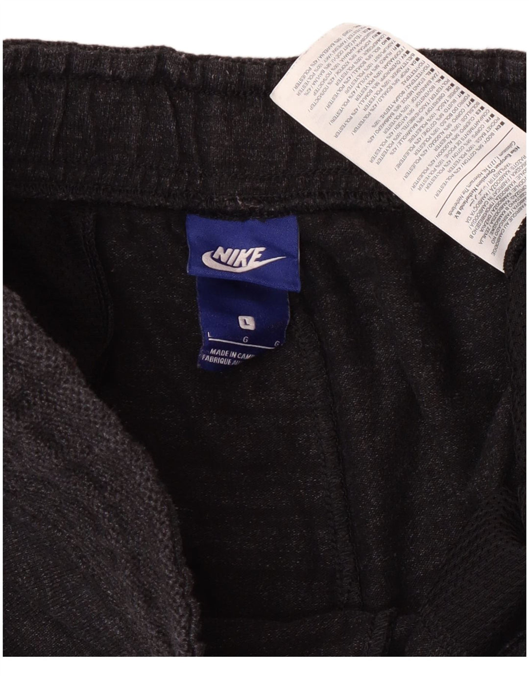 Nike sportsshorts til mænd, store grå bomuld