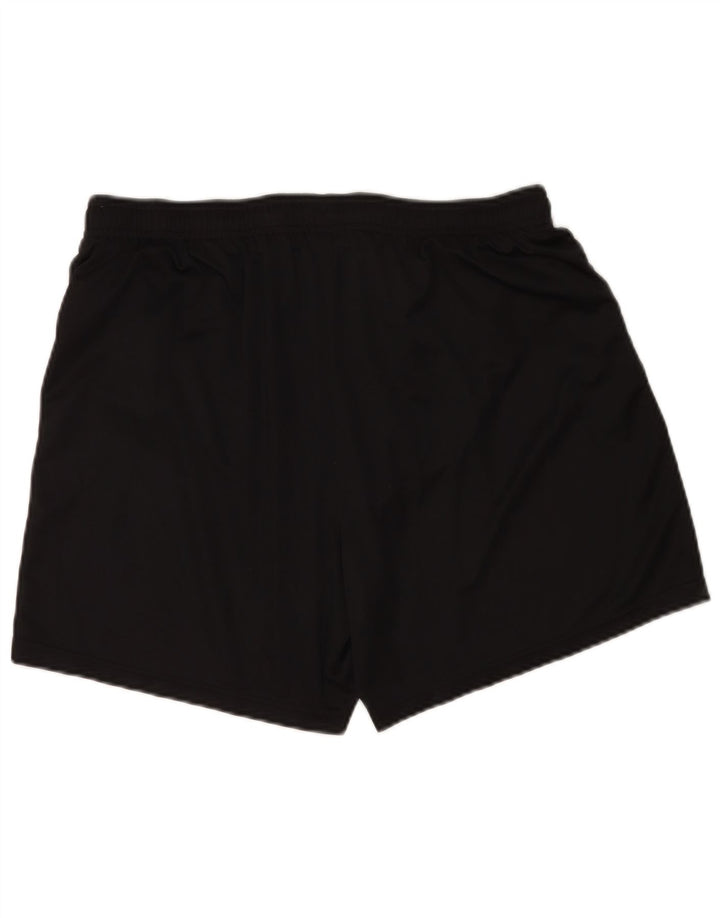Nike Herre Dri Fit sportsshorts, store sorte polyester
