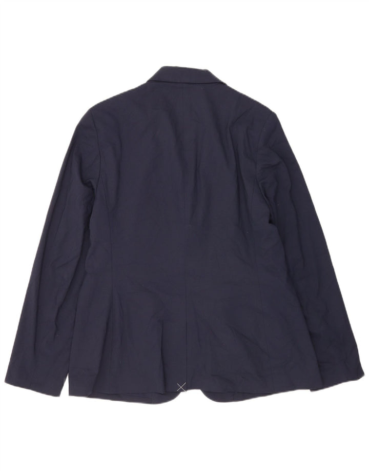 Chaps Dame 2-knaps blazerjakke US 16 2XL Navy Blue Polyester