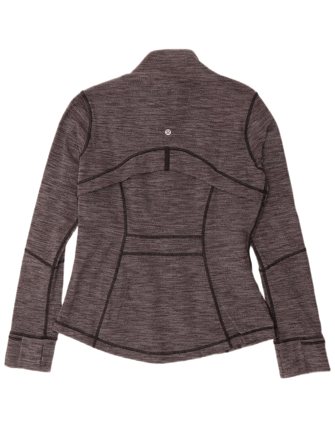 LULULEMON Dame træningsdragt Topjakke US 10 Large Grå