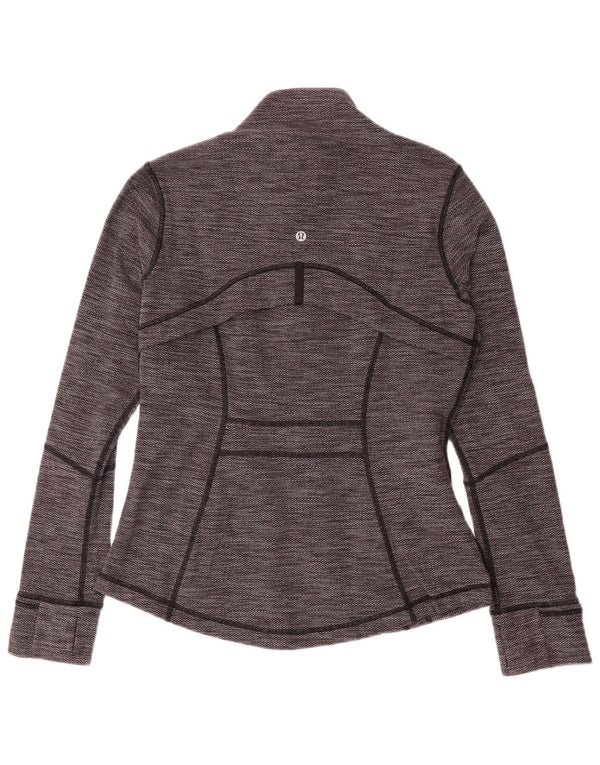 LULULEMON Dame træningsdragt Topjakke US 10 Large Grå