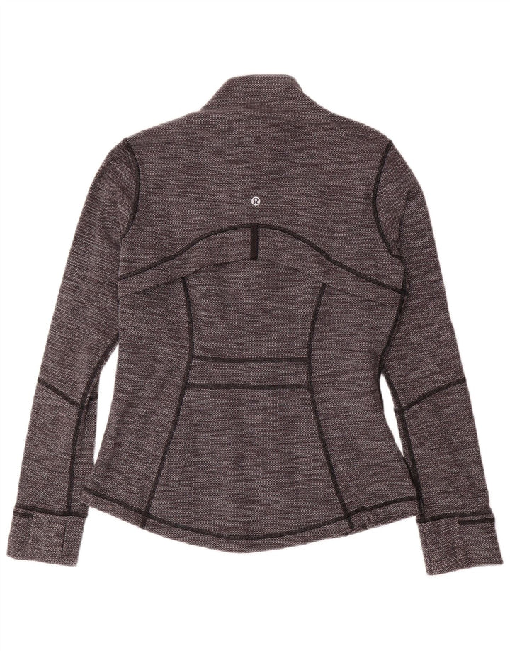 LULULEMON Dame træningsdragt Topjakke US 10 Large Grå