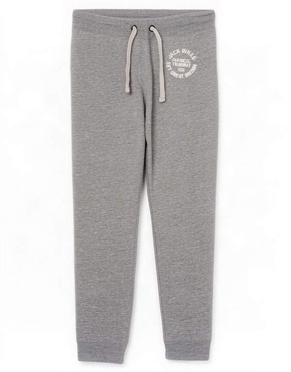 Jack Wills Dame Skinny Fit træningsdragt Bukser Joggers UK 10 Small Grey