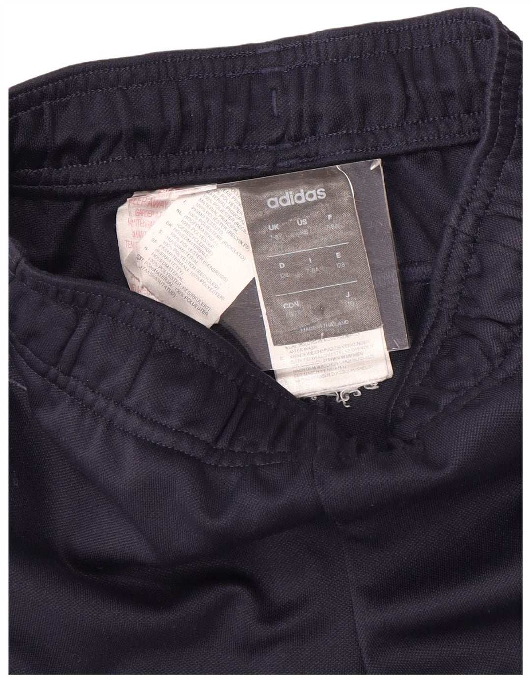 ADIDAS Grafiske sportsshorts til drenge 7-8 år marineblå