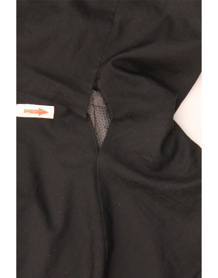 Columbia Regnjakke med hætte i titan til mænd UK 42 XL Sort Polyester