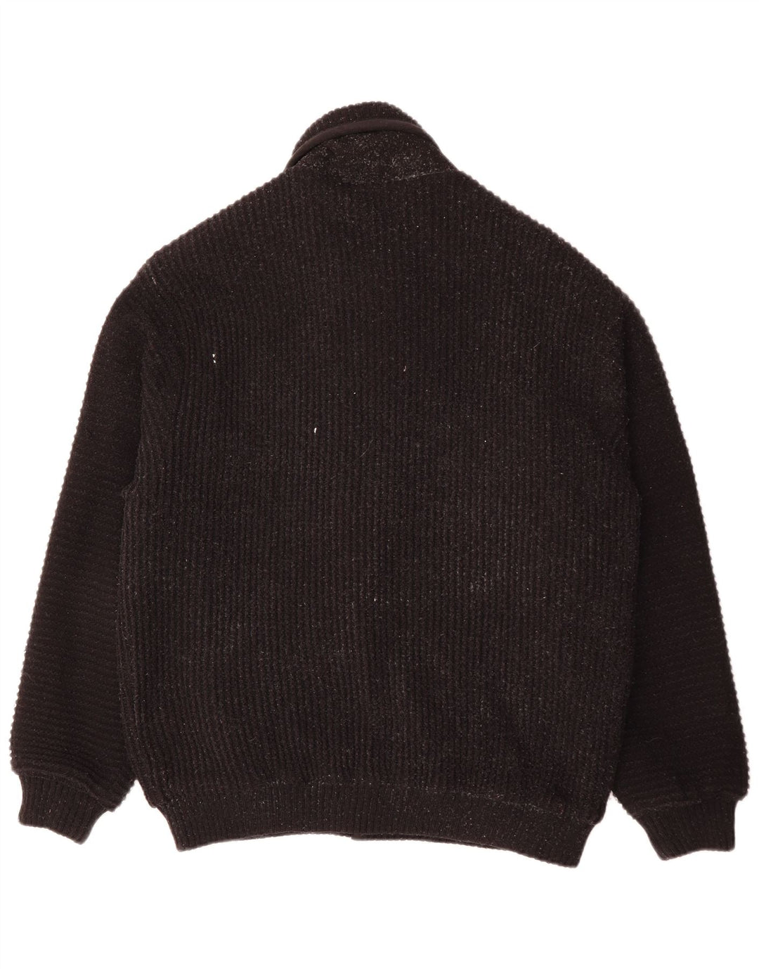 Canda Herre Cardigan Sweater Stor Sort Stribet