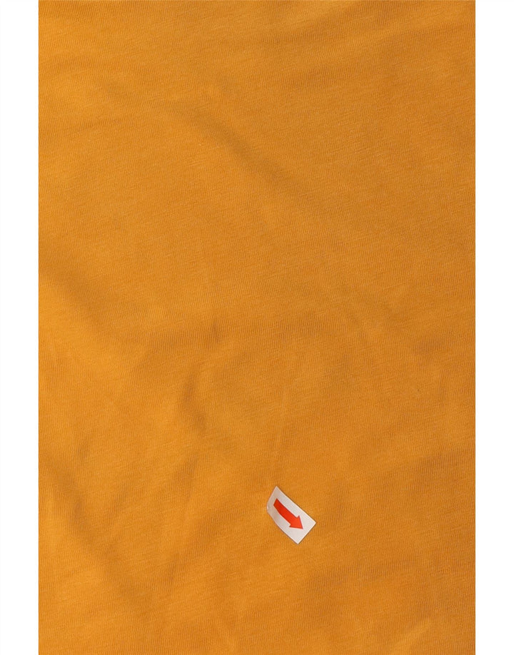 PUMA Mens Graphic T-Shirt Top Small Yellow