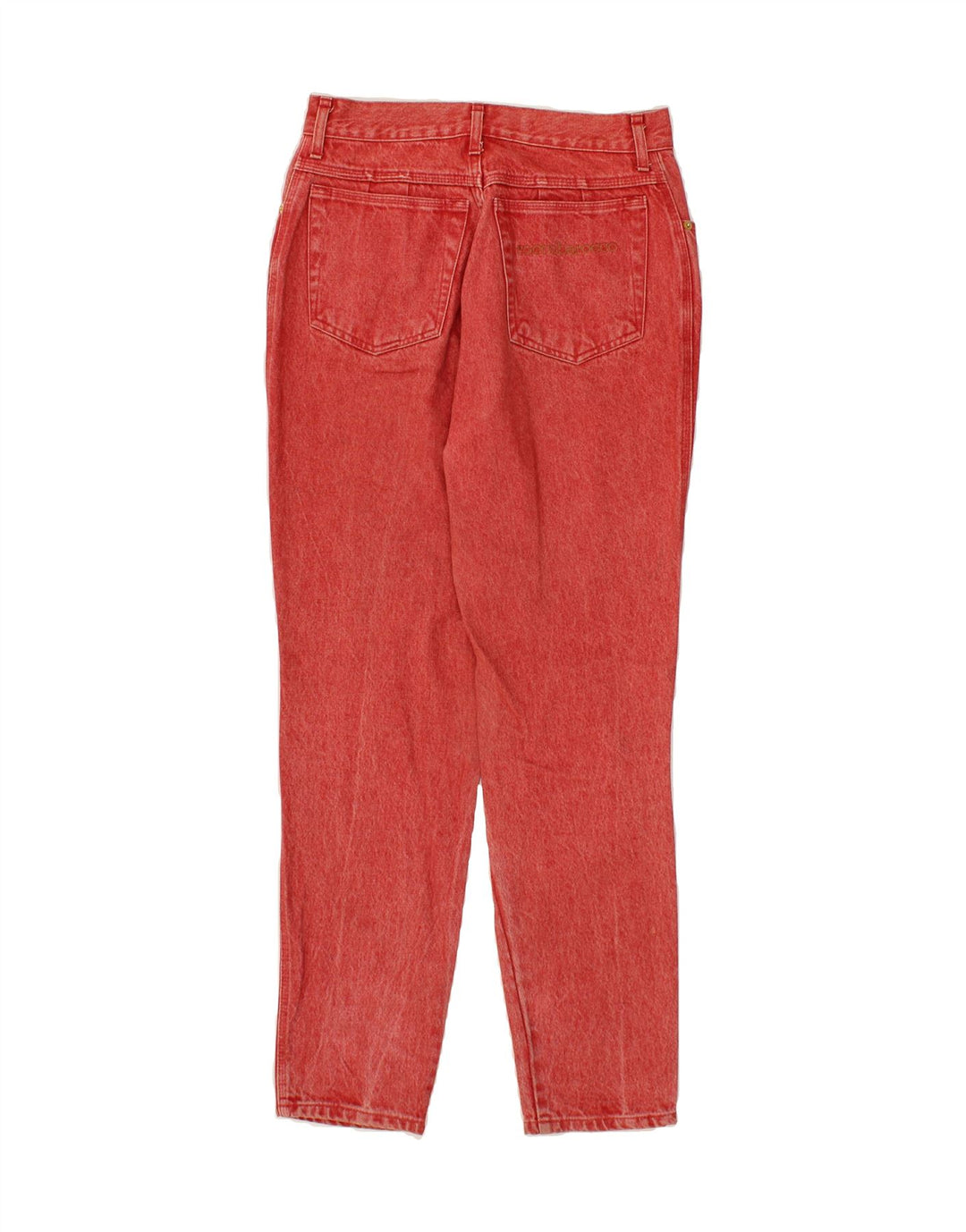 ROCCOBAROCCO Womens High Waist Jeans W31 L29  Red Cotton Vintage Roccobarocco and Second-Hand Roccobarocco from Messina Hembry 