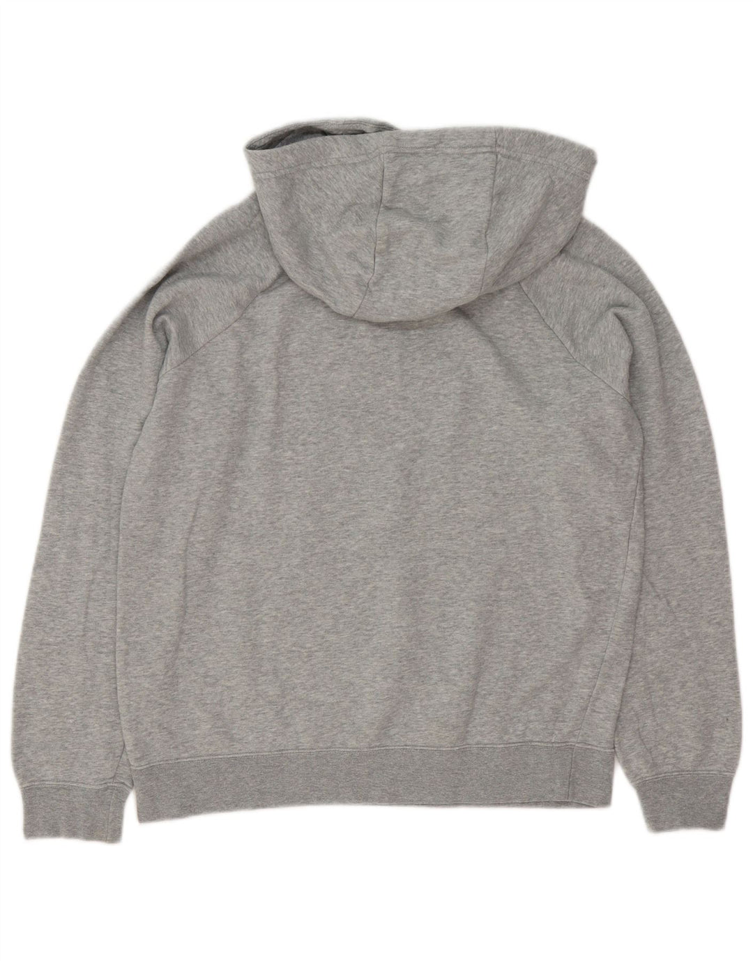 Nike Dame Hættetrøje UK 14 Medium Grey Bomuld