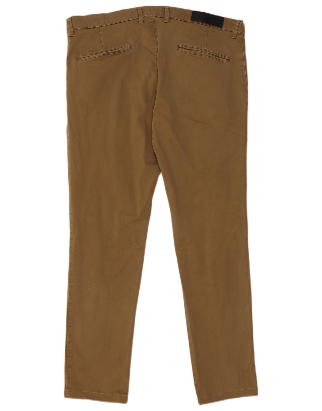 Zara Herre Slim Chino Bukser EU 44 Large W34 L29 Beige