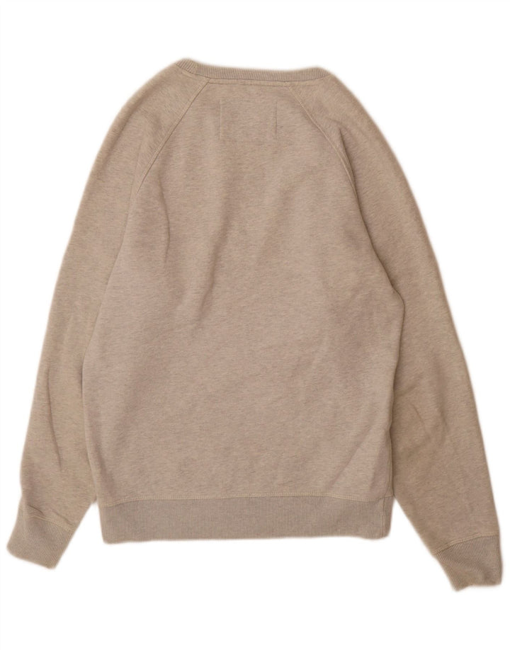 Jack Wills Herre grafisk sweatshirt jumper lille grå flækket bomuld