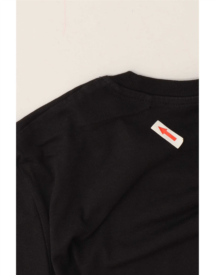 Levi's Dame Grafisk T-Shirt Top UK 14 Medium Grå Bomuld