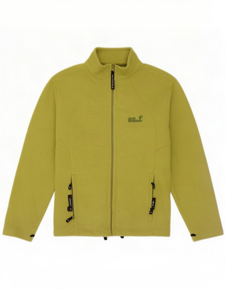 Jack Wolfskin Dame Fleecejakke UK 18 XL Grøn Polyester